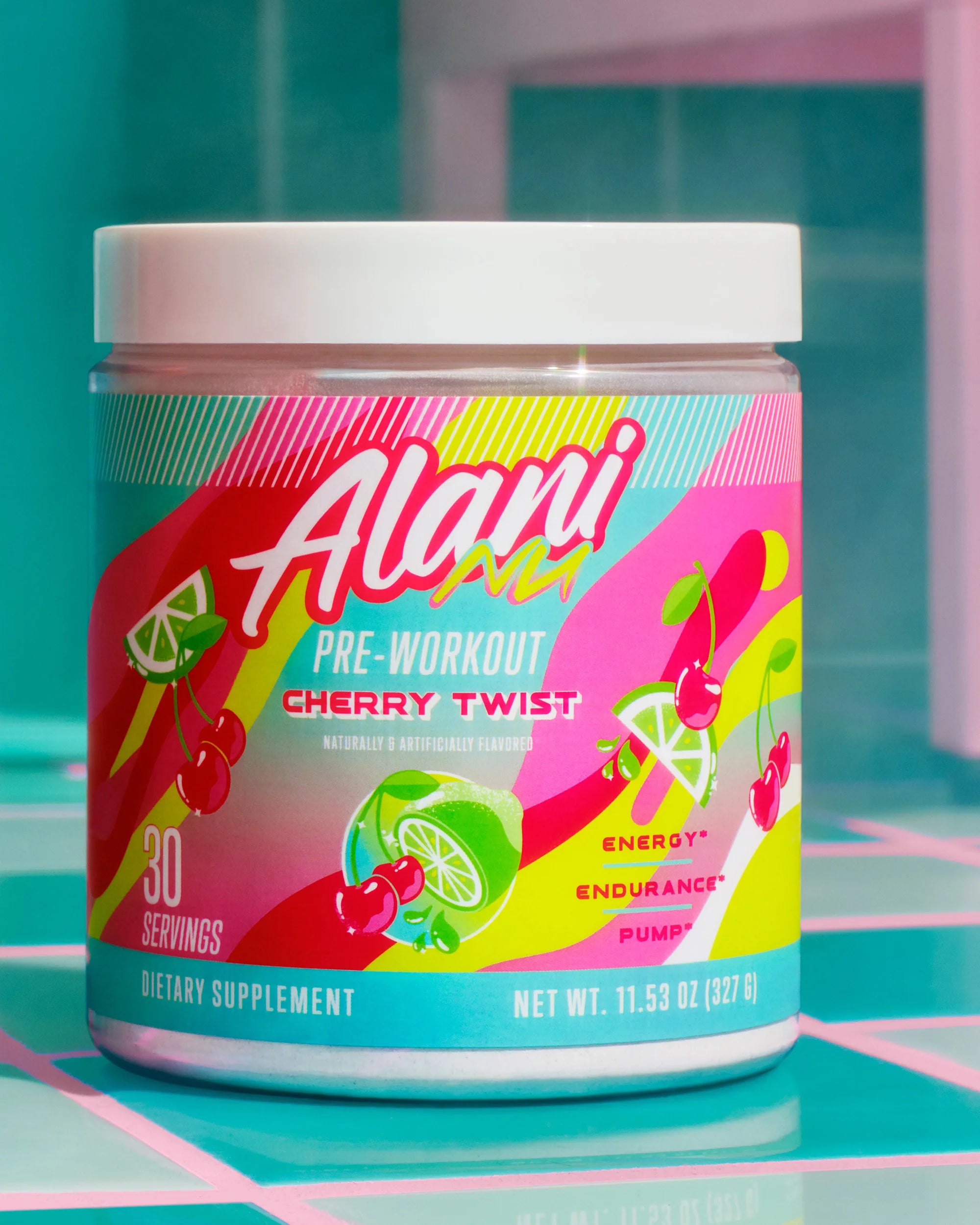 Featured Alani Nu Pre-Workout - Cherry Twist - Image 3