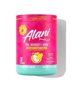 Featured Alani Nu Pre-Workout+ Burn - Dragon Fruit Rush
