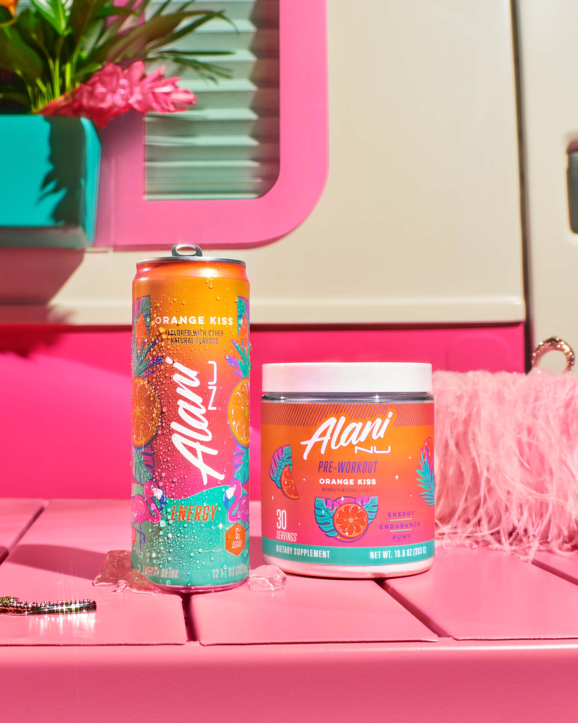 Featured Alani Nu Energy Drink & Pre-Workout - Orange Kiss - Image 4