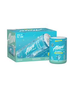 Featured Alani Nu Energy Drink & Pre-Workout+ - Blue Slush