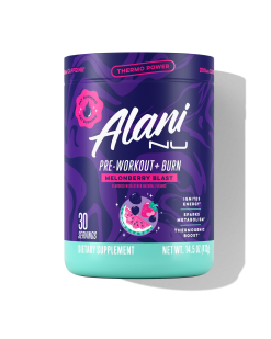 Featured Alani Nu Pre-Workout+ Burn - Melonberry Blast