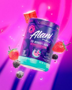 Alternative view of Featured Alani Nu Pre-Workout+ Burn - Melonberry Blast