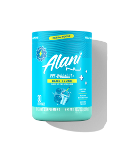 Featured Alani Nu Pre-Workout+ - Blue Slush