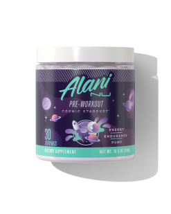 Featured Alani Nu pre-workout - cosmic stardust