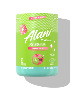 Featured Alani Nu pre-workout+ - kiwiberry