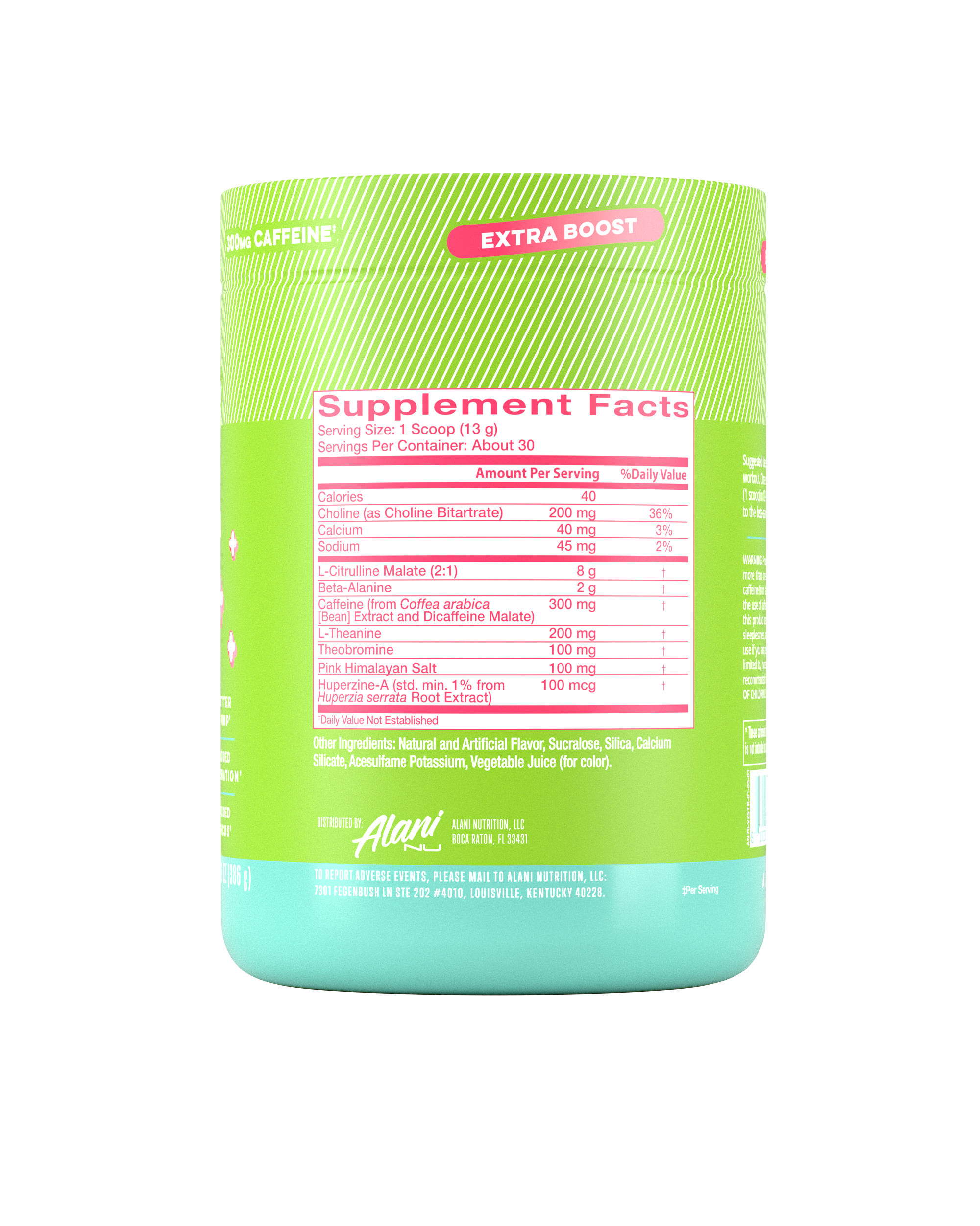 Featured Alani Nu pre-workout+ - kiwiberry - Image 2