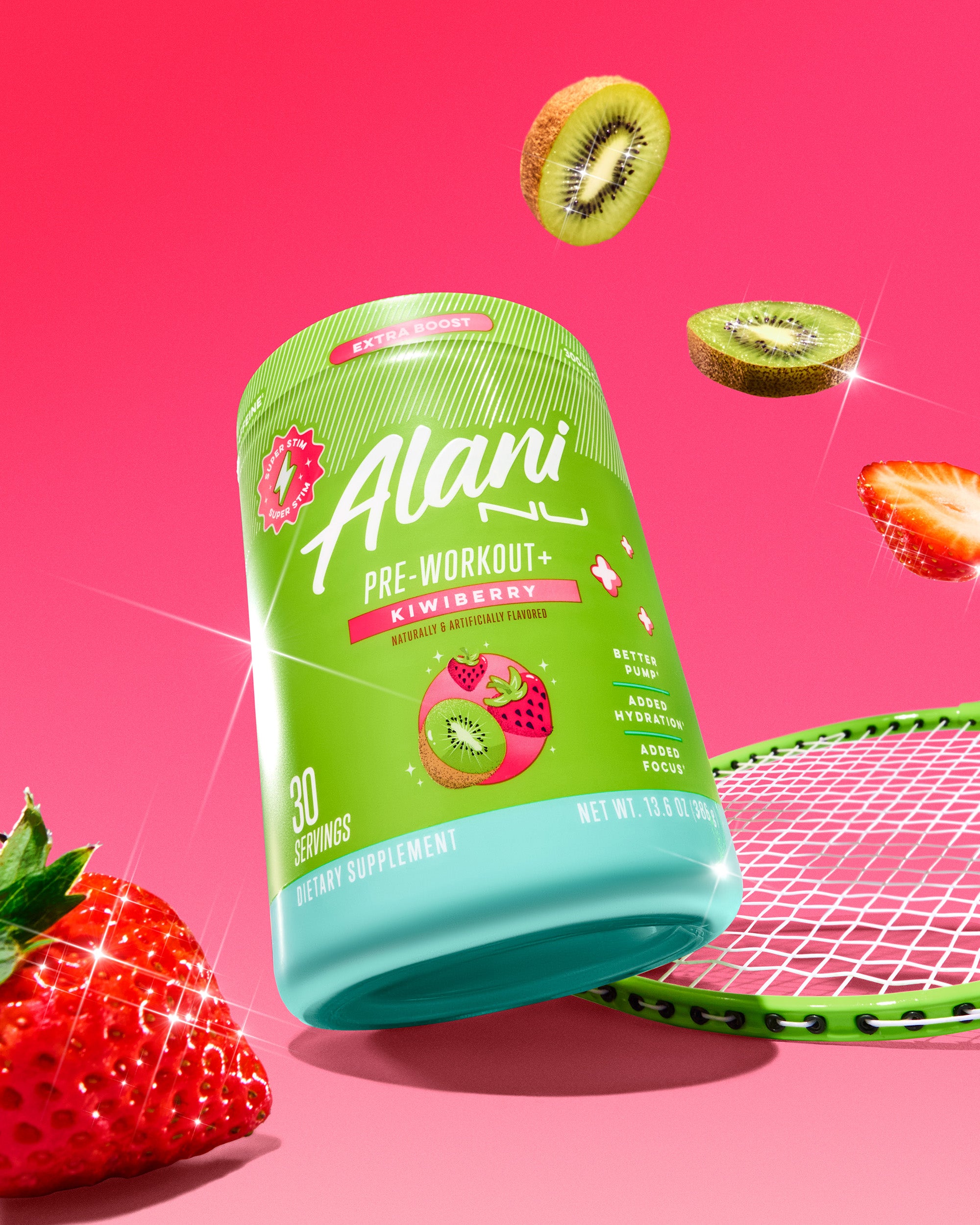 Featured Alani Nu pre-workout+ - kiwiberry - Image 4