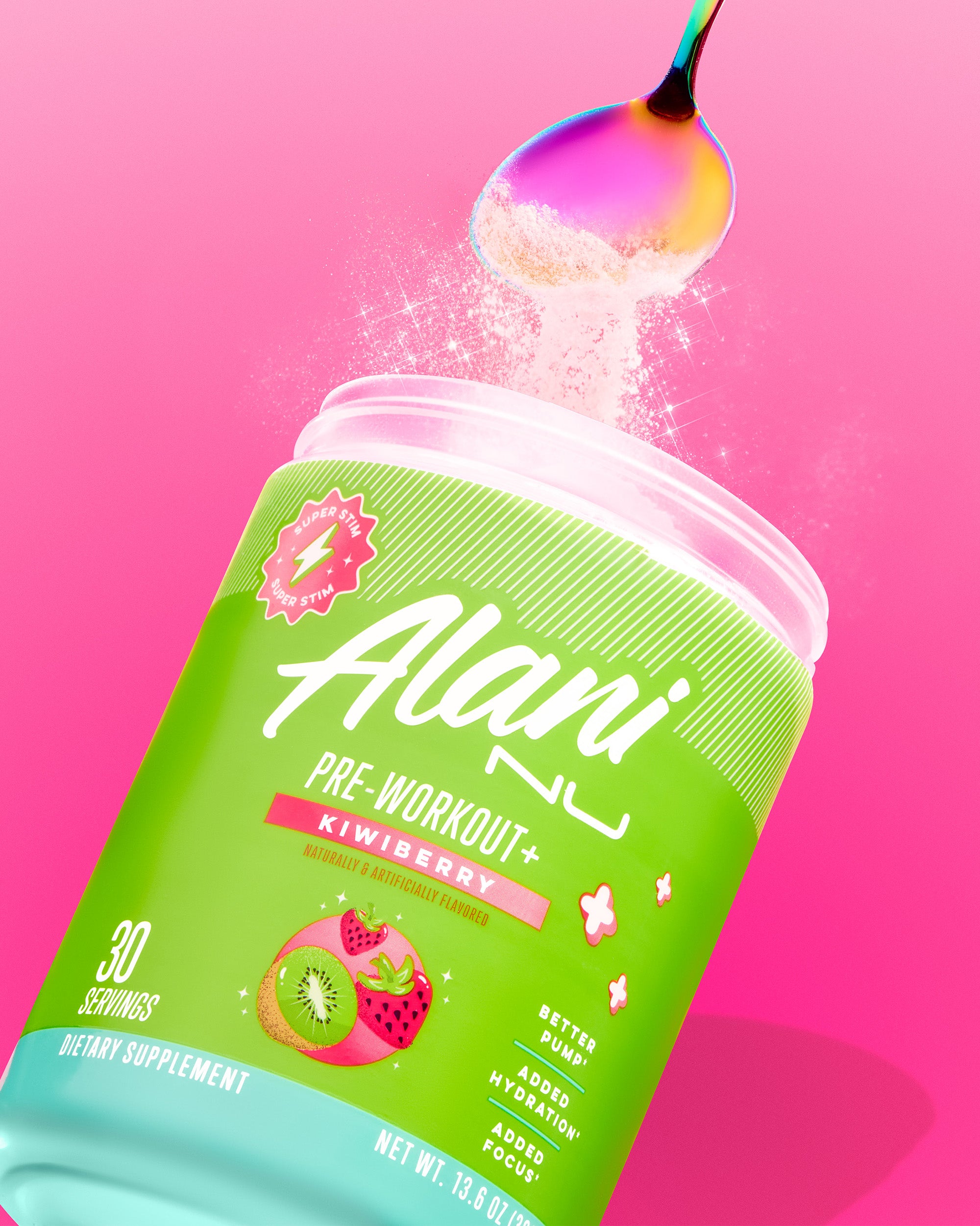 Featured Alani Nu pre-workout+ - kiwiberry - Image 5