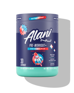 Featured Alani Nu pre-workout+ - rocket pop