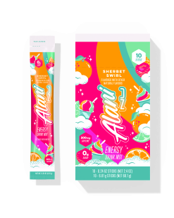 Featured Alani Nu energy sticks - sherbet swirl