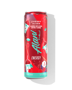 Featured Alani Nu energy drink - cherry slush