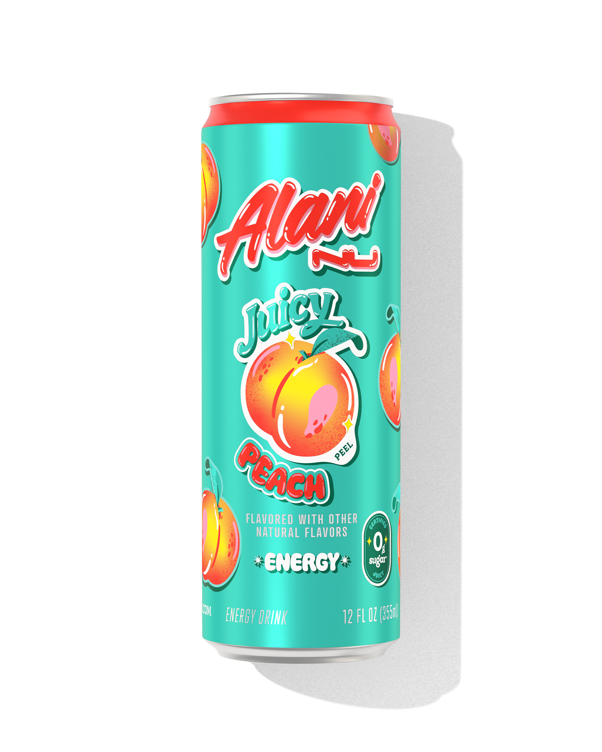Featured Alani Nu energy drink - juicy peach